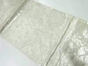 アンティーク　花車模様織出し袋帯（材料）